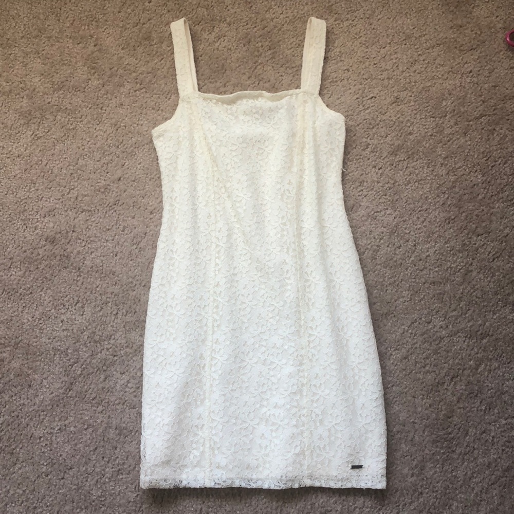 Cream Hollister Dress